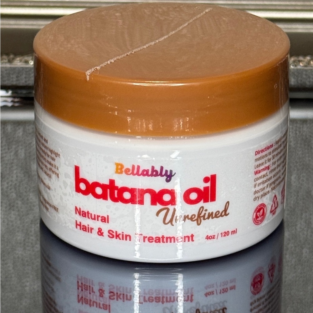 Bellably 100% Raw BATANA Oil 4oz